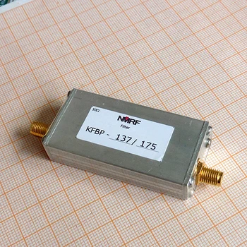 Brezplačna dostava KFBP-137/175 137~175MHz VHF band pass filter, SMA vmesnik senzor