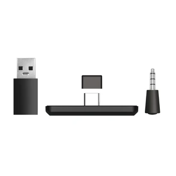 Brezžični vmesnik Bluetooth USB Oddajnik Glas Frekvenca Slušalke Sprejemnik z 3.5 mm, mikrofon plug za Nintend Stikalo PS4 PC