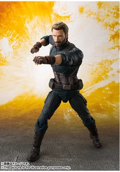 Captain Marvel Ameriški 15 cm Avengers Infinity Vojne BJD figuric Igrače
