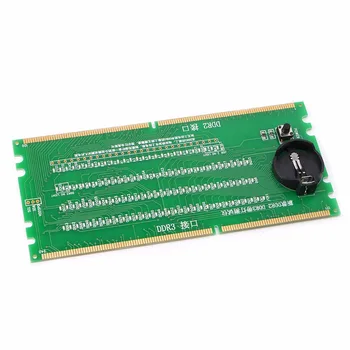 DDR2 in DDR3 2 v 1 osvetljeni Tester s Svetlobo, za Desktop Motherboard Integrirana Vezja Whosale&Dropship