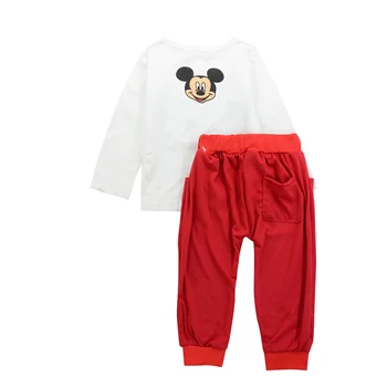 Disney Baby Girl Boy Oblačila Sklop Mickey Newborn Baby Oblačila Roupas Bebe Otroci Oblačila Minnie 2pcs Otrok Nastavite Šport