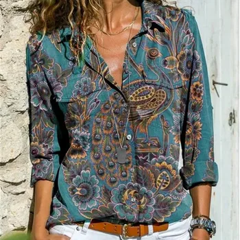 Dolgi Rokavi Ženske Majica Bluzo Ženski Pomladni Vintage Oblačila Harajuku Bombaž Dame Moda Vrhovi Priložnostne Majice, Vrhovi Plus Velikost