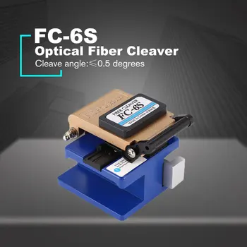 FC-6S Visoko Preciznih Kovinskih Vlaken Cleaver Nož FTTX FTTH Optični Priključek Optičnega Kabla Cleaver Rezalno Orodje