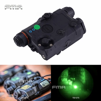 FMA PEQ LA5-C Puška Polje Baterije Laser Različico za Nadgradnjo LED Belo Svetlobo + Zeleni Laser Z IR Objektivom Taktično Lov Pištolo Opremo