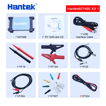 Hantek 6074BE(Serija Kit I) 4CH 70MHZ Standardno opremljeni več kot 80 vrst avtomobilski merilne funkcije USB2.0