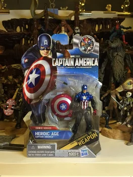 Hasbro je 3,75 palčni Marvel Legende Avengers Superheroj Captain America Anime Akcijski in Igrače številke Modela, Igrače Za Otroke