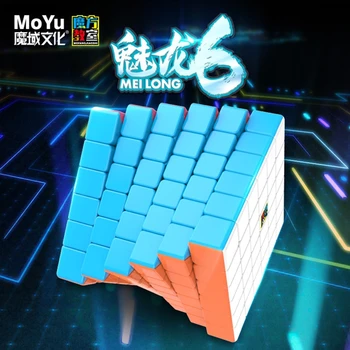 Hitra dostava Moyu Meilong 6x6x6 magic cube Strokovno cubo magico konkurence 6x6 kocka 6 za 6 puzzle igrače za otroke kocka