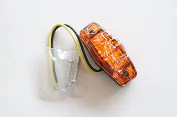 Hot1 pc LED Tovornjak Priklopnika 2 Dioda 1x2.5 Površino Potrditev Strani Marker Svetlobe Potopne Širina lučka Lučka za Potrditev Avto Styling