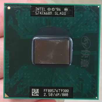 Intel Core 2 Duo T9300 CPU Prenosnik, procesor PGA 478 cpu deluje pravilno