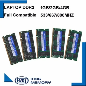 KEMBONA Laptop RAM DDR2 1 GB 2 GB 4 GB 533MHZ/800MHz/667MHZ PC2 6400 53001G 2G prenosni pomnilnik 200PIN original