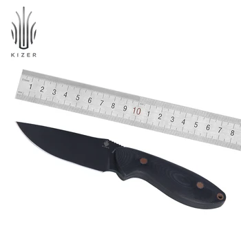 Kizer fiksno rezilo noža 1022A1 ki jih 1095HC jekla survival nož visoke kakovosti na prostem eos kampiranje orodja nož