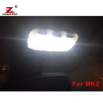Kot nalašč Bela Canbus LED Notranja svetloba notranja žarnica Komplet Za Citroen Berlingo, Za Peugeot Partner I II III MK1MK2 MK3 B9 K9 Tepee