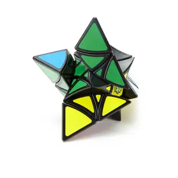 Lanlan Star Piramida Master Skewb Magic Cube 3x3 Hitrost Kocka Magico Nalepke nalepke Magic Cube Magico Puzzle baby otroci igrače