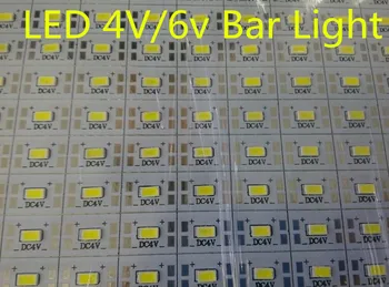 LED 50 cm Visoko svetlobe led Bar svetlobe, 4V/6v 0,5 m 30 led SMD 5730 Led Trak svetlobe Za Kabinet 1 meter 60pcs LED Brezplačna Dostava