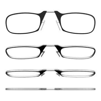 Legless Objemka nos Obravnavi Očala Za Moške In Ženske Prenosni Očala Primeru je lahko Pritrjena Na Primeru Mobilni Telefon +2.00