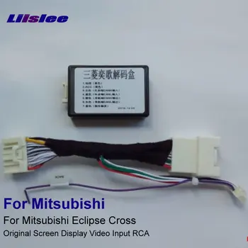 Liislee Avto Rear View Camera Adapter RCA Dekoder Za Mitsubishi Eclipse Križ Dodaj 360-Stopinjski Krog Parkiranje Priključek Kabel