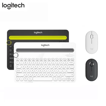 Logitech K480 Bluetooth Brezžično Tipkovnico, Miško, Nastavite Multi-Naprava Tipkovnica z Držalom za Telefon Režo za Windows, Mac OS, iOS Android