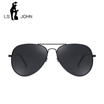 LS JOHN Klasičnih Polarizirana sončna Očala Moških Vožnje Pilotni sončna Očala blagovne Znamke Oblikovalec Moški Retro sončna Očala Za Moške/Ženske
