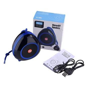 Mala Mini Bluetooth Zvočnik Stereo Trikotnik, Krog Bluetooth 5.0 TWS Stereo Zvočniki Podpora FM Mikrofon TF Kartice USB, AUX