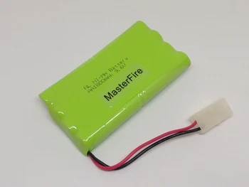 MasterFire Nove blagovne Znamke Za 9,6 V 1800mAh Ni-MH AA Baterija za ponovno Polnjenje NiMH Baterij Paket S Čepi
