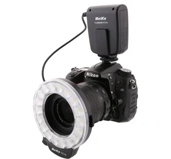 Meike FC110 Macro LED Ring Flash Svetlobe FC110 za Pentax Canon EOS Nikon Olympus DSLR Fotoaparat