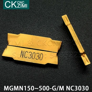 MGMN150 MGMN200 MGMN250 MGMN300 MGMN400 MGMN500 NC3030 utorov karbida vstavi CNC orodja za kovinsko orodje, stružnica MGMN utorov vložki