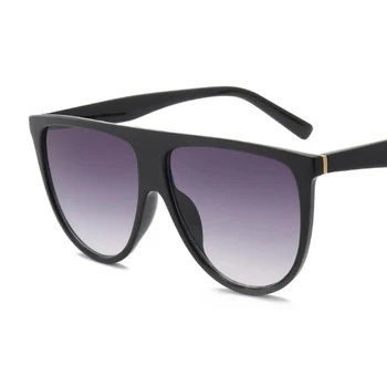 Moda Ravno Top Gradient Okvir sončna Očala Ženske 2020 Retro Prevelik Oblikovalec blagovne Znamke sončna Očala Trending Ulične UV400