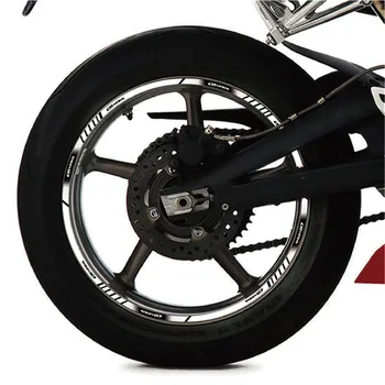 Motoristična oprema dekorativno pnevmatike nalepke sprednja in zadnja kolesa nepremočljiva zaščite decal za HONDA CB125R cb125r