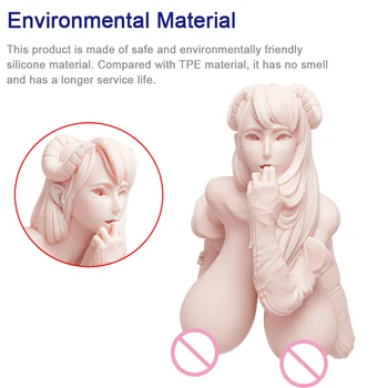 Moški masturbator 3D big prsi sex lutke silikona, igrače za odrasle sex igrače anime dejanje slika seksi dama lutka Masturbacija za moške
