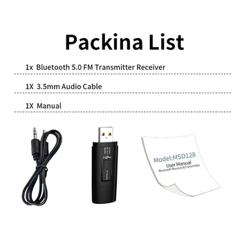 MP3 Predvajalnik, USB Polnilec za Avto Oprema Bluetooth MP3 oddajnik Bluetooth, FM za Prostoročno uporabo Brezžične Bluetooth, FM Oddajnik