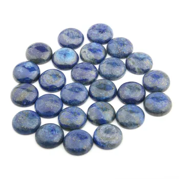 Naravni Lapis Lazuli Gem Kamni Chrysoprase 10 12 14 16 18 mm Krog Ni Luknjo za Izdelavo Nakita