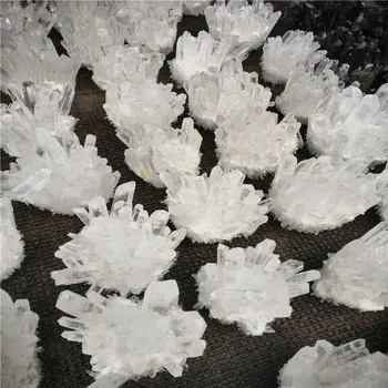 Naravno Bela Crystal Grozdov Skeletne Quartz Točke Palico Mineralne Zdravilne Kristalno Vzorcu Naravnega Kamna Dekoracijo