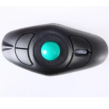 Novo Miško Novega Modela, Vroče Prodaje 2,4 GHz brezžični USB ročni miško prst z uporabo optičnih slediti žogo