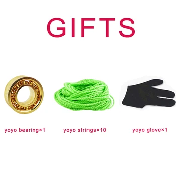 Novo Prišli yoyo opomba ACHILLES yoyo ZA Profesionalno Konkurenco Super dolgo spanje kovinski yo-yo