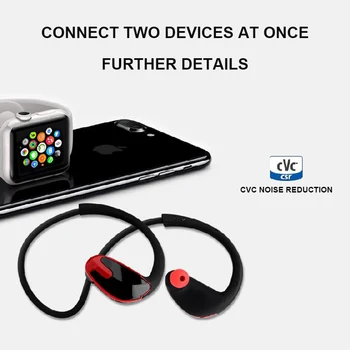 OASION Brezžične Bluetooth slušalke, ki Teče Slušalke z Mikrofon Stereo Glasbeni Brezžični Športne Slušalke Bluetooth za telefon