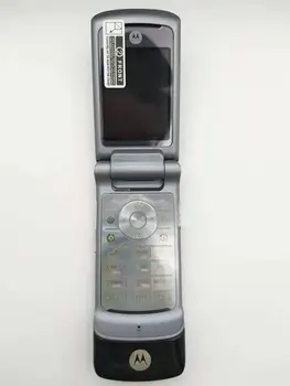 Odklenjena Original Motorola Krzr K1 Flip GSM, Bluetooth, MP3, FM Radio, mobilni telefon, Brezplačna dostava