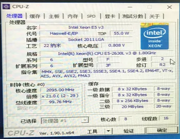 Original Intel Xeon Različico OEM E5 2630LV3 CPU 8-jedra 1.80 GHZ 20 MB 22-nanometrske LGA2011-3 E5 2630L V3 procesor E5-2630LV3