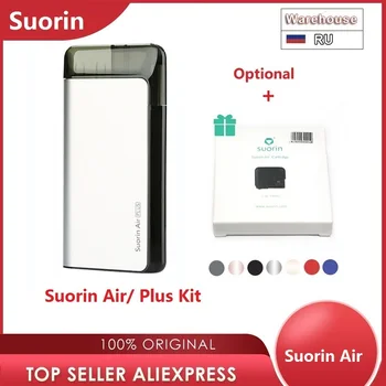 Original Suorin Air Plus Kit w/ 930mAh Baterije & 3.5 ml pod VS Suorin Zraka, Komplet 400mAh Baterije & 2ml pod vs Minifit / Povlecite, nano/