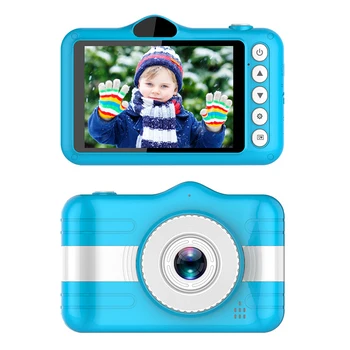 Otrok Digitalni Fotoaparat 3,5-palčni Srčkan Risanka Fotoaparat Igrače Otrok Darilo za Rojstni dan 12MP 1080P Fotografijo, Video Kamere Za Otroke