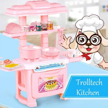 Otrok se Pretvarjamo, Igrajo Mini kuhinja Hrane otroci Simulacije Izobraževalne Posoda Nastavite Igrače kuhinjske Stvari Za Dekle Darilo