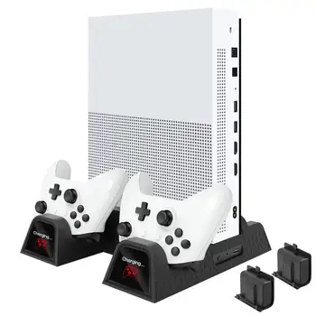 Polnjenje Dock Stojalo za Podporo Polnilec za Nadzor Xbox X Box One X S Accessorie Gamepad Krmilnika Polnjenje Konzole Prenosni