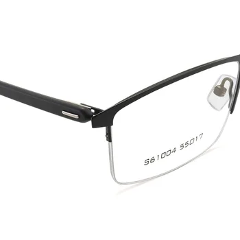 Poslovni Pol Platišča Moških Očal Okvir Kovinske Zlitine Očala Moda Kul Optičnih Očal Človek Očala Na Recept Okvirji