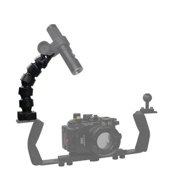 Potapljanje Flex Roko 185-410mm YS Roko Flex Skupno Roko Sistema za Podvodno Ohišje Fotoaparata Fotograranje Dodatki