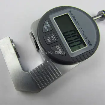 Prenosni mini Natančen Digitalni Merilnik Debeline Meter Tester Mikrometer meritev debeline orodje 0 do 12,7 mm