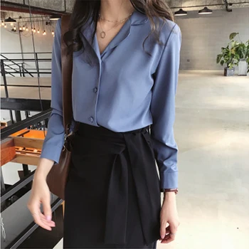 Priložnostne ženske bluze plus velikost vrhovi blusas femininas elegante blusas mujer de moda 2018 bluzo ženske majice A1221