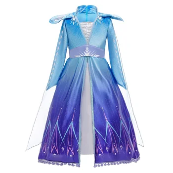 Princesa Dekle Obleko Obleke za Dekleta Rojstni dan 4 8 10 Letih Baby Dekleta Oblačenja Fantasy Otrok Halloween Kostum Cosplay