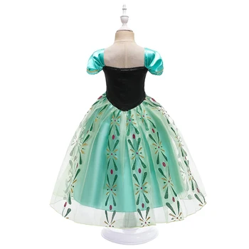 Princesa Obleko Dekleta, Cosplay Poletne Obleke Dekle je Sneg Obleko Baby Toddler Dekle oblačila Otroci Obleke Za Dekleta