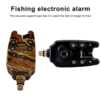 Ribolov Ugriz Alarm Nastavljiva Glasnost Zvonjenja Občutljivost Zvoka Ribolov Opozorilo z LED Indikator ribolov bite alarm ribolov alarm