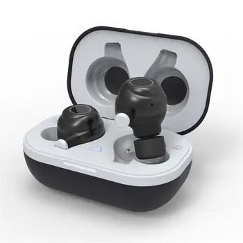 S6 Bluetooth Slušalke IPX 7 nepremočljiva Šport binaural brezžične slušalke Stereo Zvok Čepkov z Mikrofonom in Polnjenje box