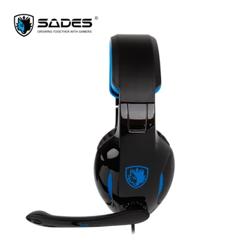 SADES SNUK Profesionalne Slušalke Virtualni 7.1 Prostorski Zvok, Hrup Preklic Live Show Gaming Slušalke za Gamer